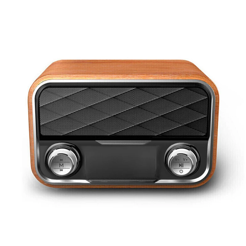 Wooden Bluetooth Speaker Retro Classic Soundbox HIFI Stereo Surround Super Bass Subwoofer AUX FM Radio Sound System for Computer
Wooden Bluetooth Speaker Retro Classic Soundbox HIFI Stereo Surround Super Bass Subwoofer AUX FM Radio Sound System for Computer
