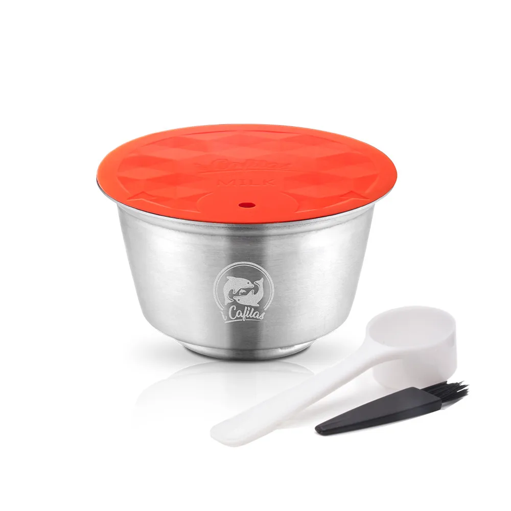 Многоразовые фильтры для молока iCafilas из нержавеющей стали для Nescafe Dolce Gusto
Многоразовые фильтры для молока iCafilas из нержавеющей стали для Nescafe Dolce Gusto