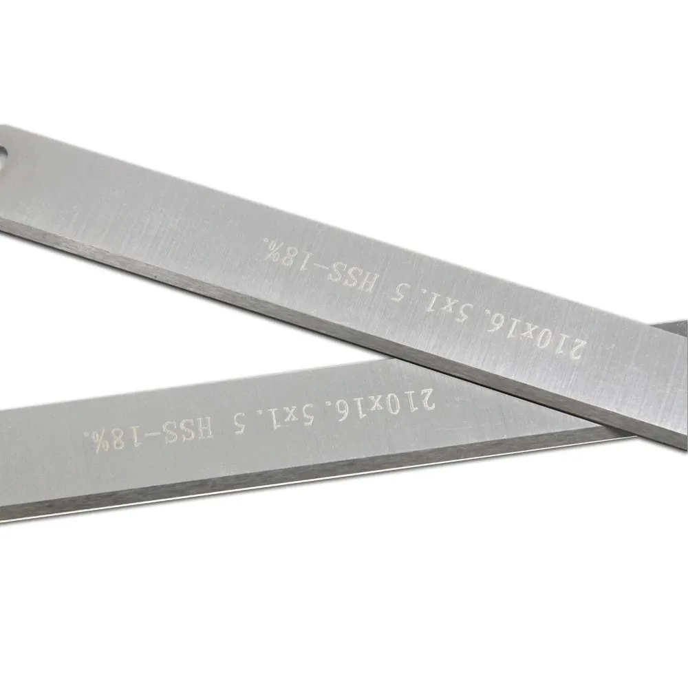 4pcs 8\" 210mm HSS Thickness Planer Blades 210x16.5x1.5mm Wood Planer Woodworking Power Tool Parts For Woodworking
4pcs 8\" 210mm HSS Thickness Planer Blades 210x16.5x1.5mm Wood Planer Woodworking Power Tool Parts For Woodworking