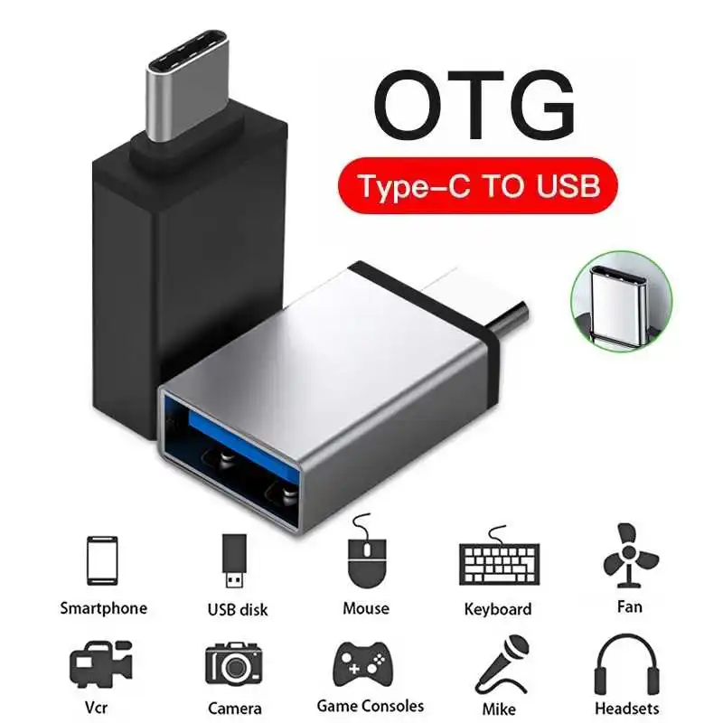 USB C OTG Adapter Fast USB 3.0 To Type C Adapter For Macbook Pro Xiaomi Huawei Samsung Mini USB Adapter Type C OTG Converter
USB C OTG Adapter Fast USB 3.0 To Type C Adapter For Macbook Pro Xiaomi Huawei Samsung Mini USB Adapter Type C OTG Converter