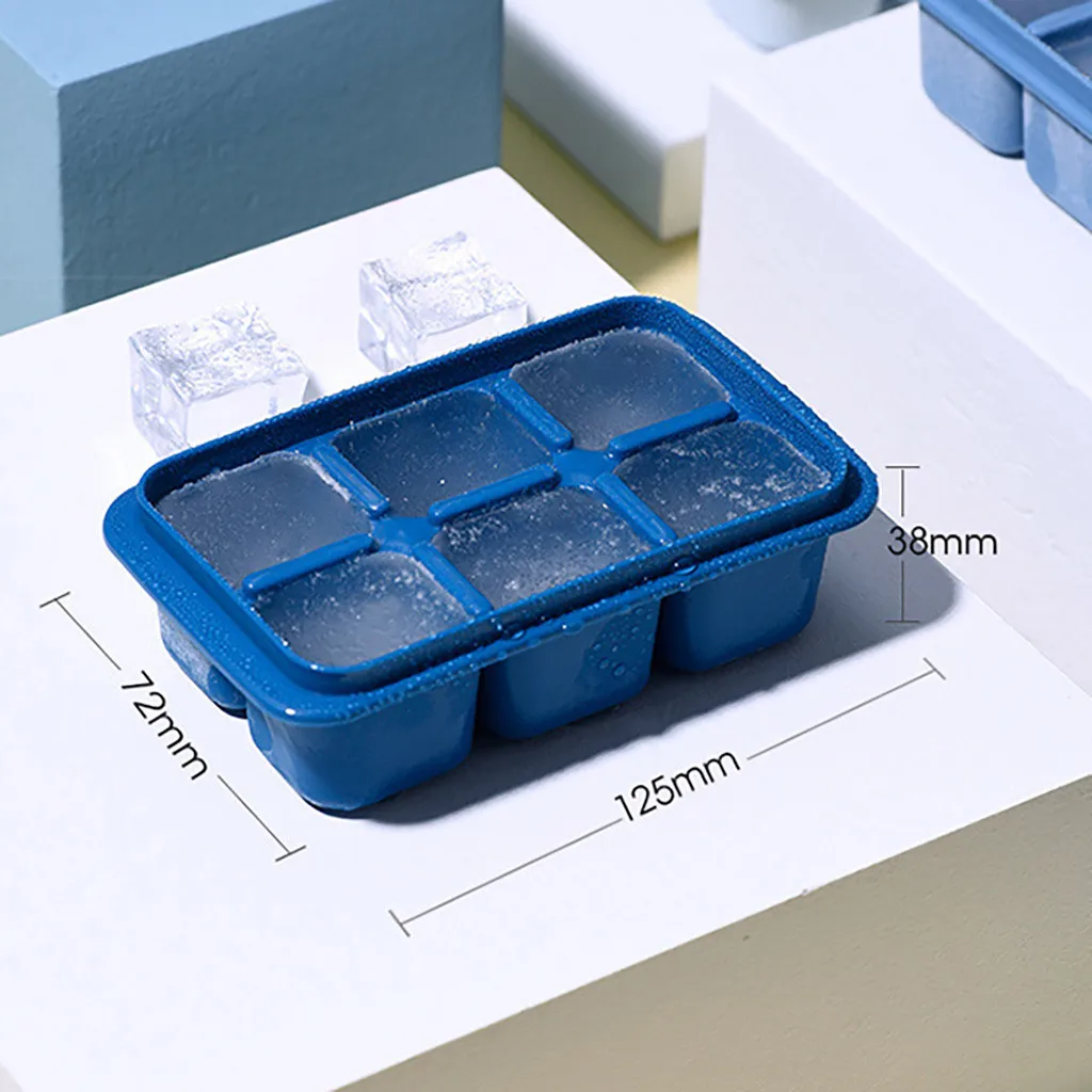 3PCS PP+PE Ice Cube Tray Ice Cube Mold Ice Maker Box DIY Ice Box 6 Small With Lid To Make Ice Mold Set Ice Molds Containers J80
3PCS PP+PE Ice Cube Tray Ice Cube Mold Ice Maker Box DIY Ice Box 6 Small With Lid To Make Ice Mold Set Ice Molds Containers J80