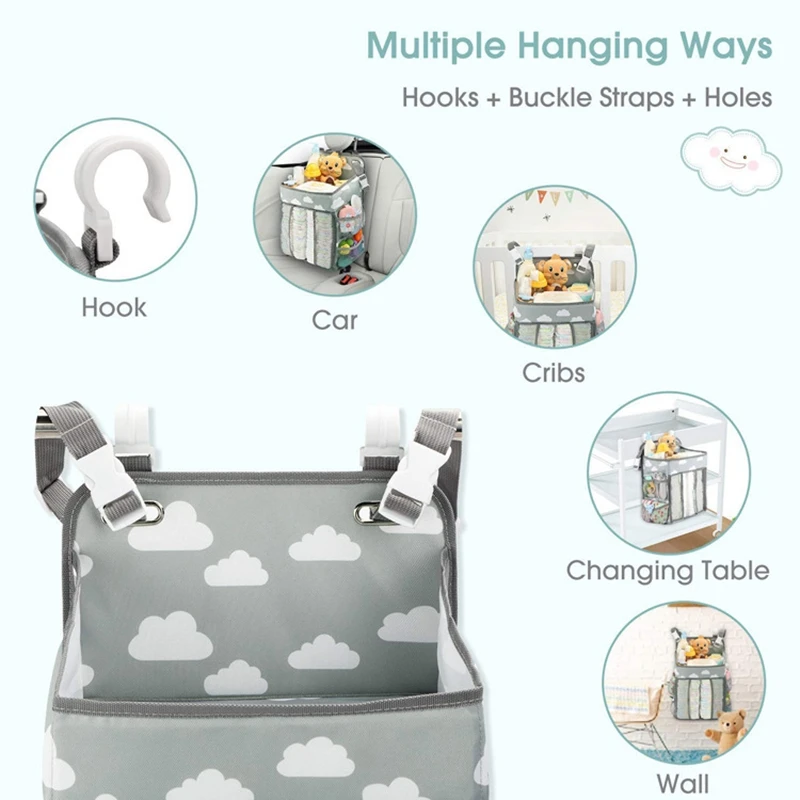 Hanging Foldable Baby Bed Organizer Nursing Storage Bag Holder Diaper Stacker Portable Dual Layer Gift Multi Function Home
Hanging Foldable Baby Bed Organizer Nursing Storage Bag Holder Diaper Stacker Portable Dual Layer Gift Multi Function Home