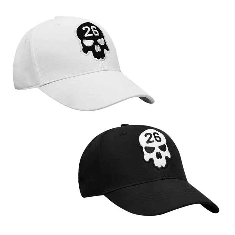 2021 New Skull Golf Hat High Quality Sunscreen Sun Visor Cap Tennis Baseball Cap Suitable for All Hooded People Black & White
2021 New Skull Golf Hat High Quality Sunscreen Sun Visor Cap Tennis Baseball Cap Suitable for All Hooded People Black & White