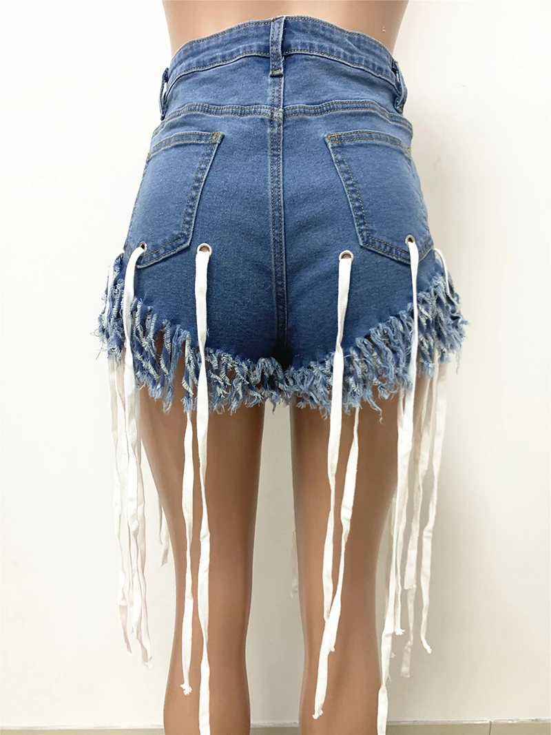Bonnie Forest Casual Fringed Summer Washed Denim Shorts Sexy Hollw Out High Waist Tassel Jeans Shorts Party Club Wear 2021 New
Bonnie Forest Casual Fringed Summer Washed Denim Shorts Sexy Hollw Out High Waist Tassel Jeans Shorts Party Club Wear 2021 New