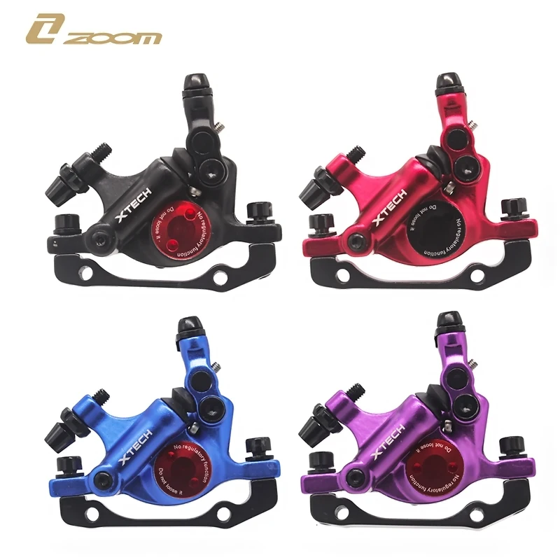 

ZOOM XTECH HB100 MTB Hydraulic Disc Calipers Front and Rear Rotor G3 160/180MM MT200 M315 160mm Rotor Hydraulic Brakes for Bikes