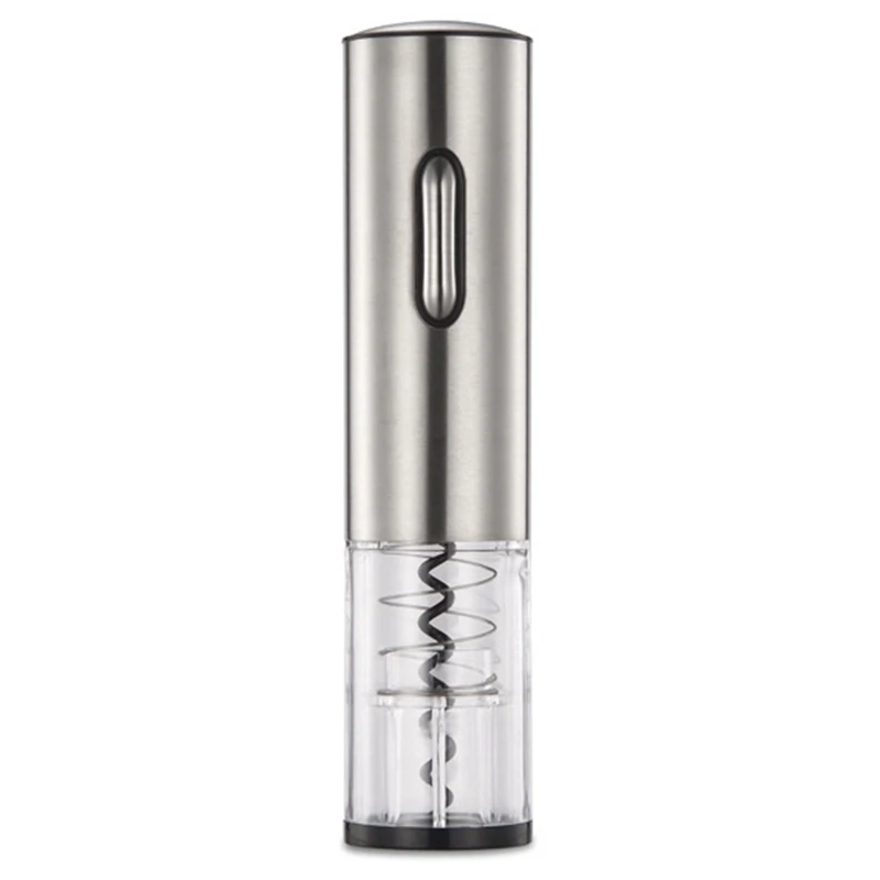 Электрический штопор из нержавеющей стали, автоматический Электрический штопор, резак фольги, вакуумная пробка и насадка 
Электрический штопор из нержавеющей стали, автоматический Электрический штопор, резак фольги, вакуумная пробка и насадка