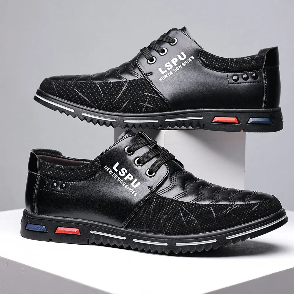 Autumn Genuine Leather Men Casual Shoes Breathable lace-up Oxfords Dress Business Formal Wedding Party Big Size 48 Shoes Zapatos
Autumn Genuine Leather Men Casual Shoes Breathable lace-up Oxfords Dress Business Formal Wedding Party Big Size 48 Shoes Zapatos