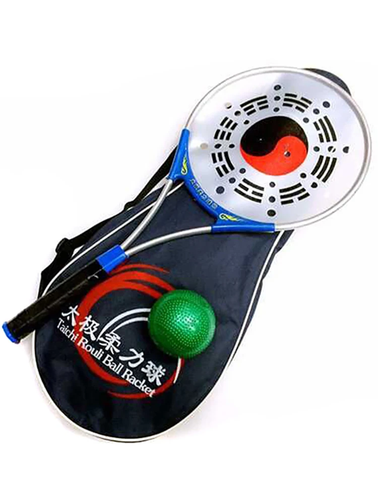 1 Piece Tai Chi Taiji Soft Ball Aluminum Racket Light Weight For Perform Aged Fitness GYM Play Chinese Style the Eight Diagrams | Спорт и