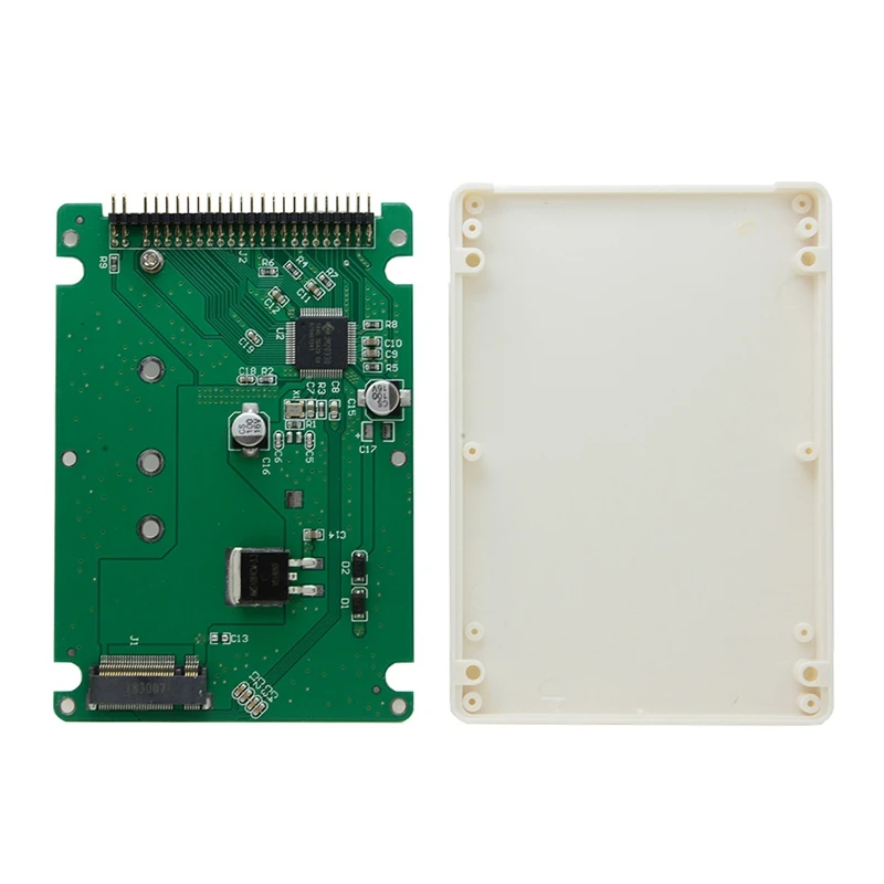 M.2 NGFF B + M ключ SATA SSD на 44 Pin 2 5 IDE конвертер адаптер карта с чехлом | Электроника