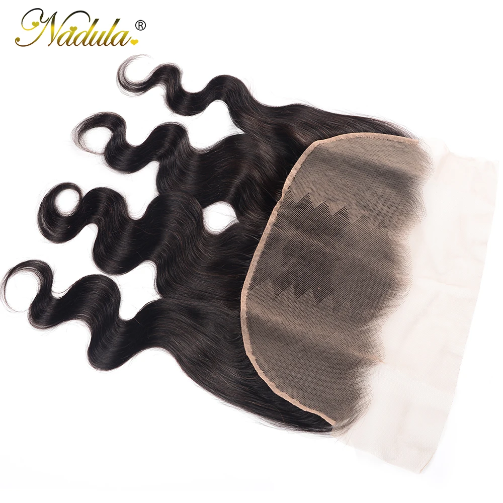 Nadula Hair 13X4 от уха до фронтальная застежка бразильские волнистые человеческие