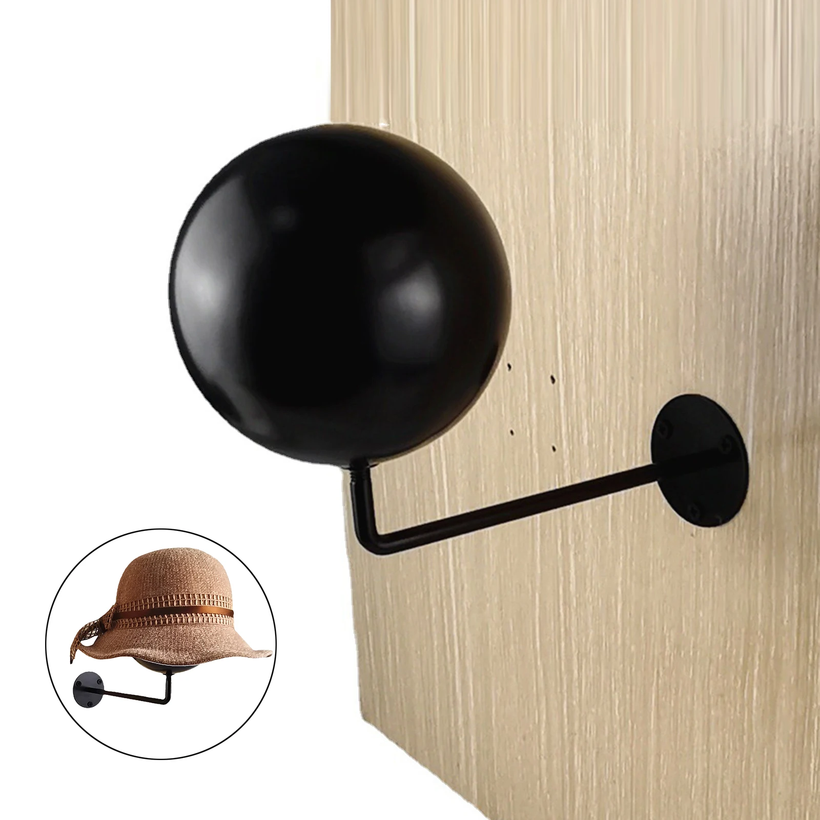Helmet Holder-Motorcycle Helmet Holder Hook, Wall Mounted Helmet Storage Rack Hanger Motorcycle Helmet Holder Hook Black 
Helmet Holder-Motorcycle Helmet Holder Hook, Wall Mounted Helmet Storage Rack Hanger Motorcycle Helmet Holder Hook Black