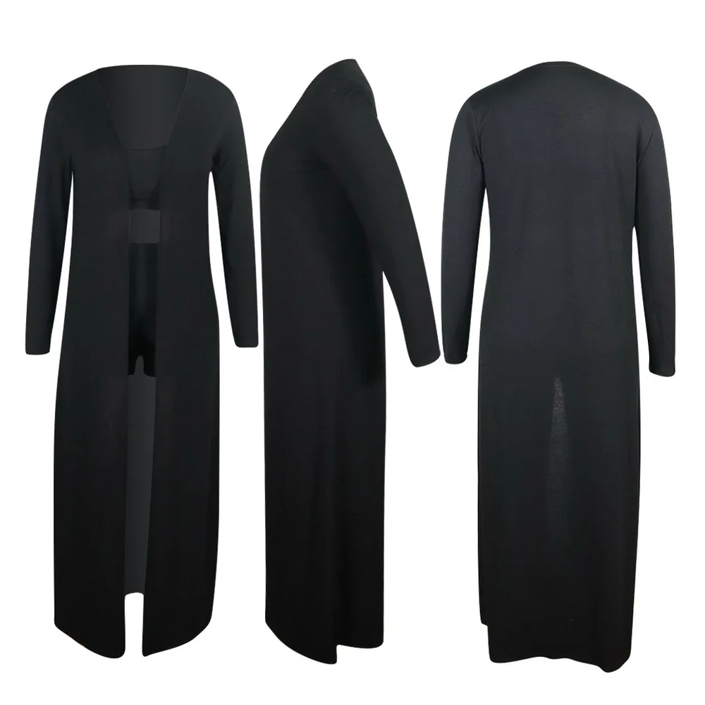Sexy Women 3 Piece Outfits Autumn Tracksuit V Neck Camisole Tops+biker Shorts+long Sleeve Maxi Open Stitch Streetwear Tracksuits
Sexy Women 3 Piece Outfits Autumn Tracksuit V Neck Camisole Tops+biker Shorts+long Sleeve Maxi Open Stitch Streetwear Tracksuits