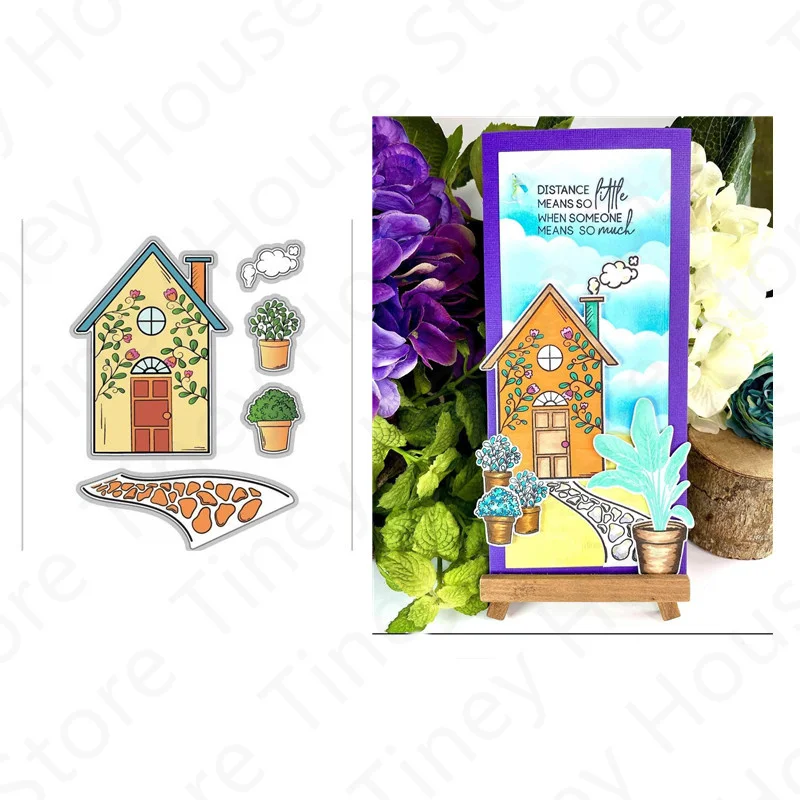 Potted Plants Pattern Metal Cutting Dies and Clear Stamp For DIY Decoration House Making Greeting Card Scrapbooking New Arrival
Potted Plants Pattern Metal Cutting Dies and Clear Stamp For DIY Decoration House Making Greeting Card Scrapbooking New Arrival