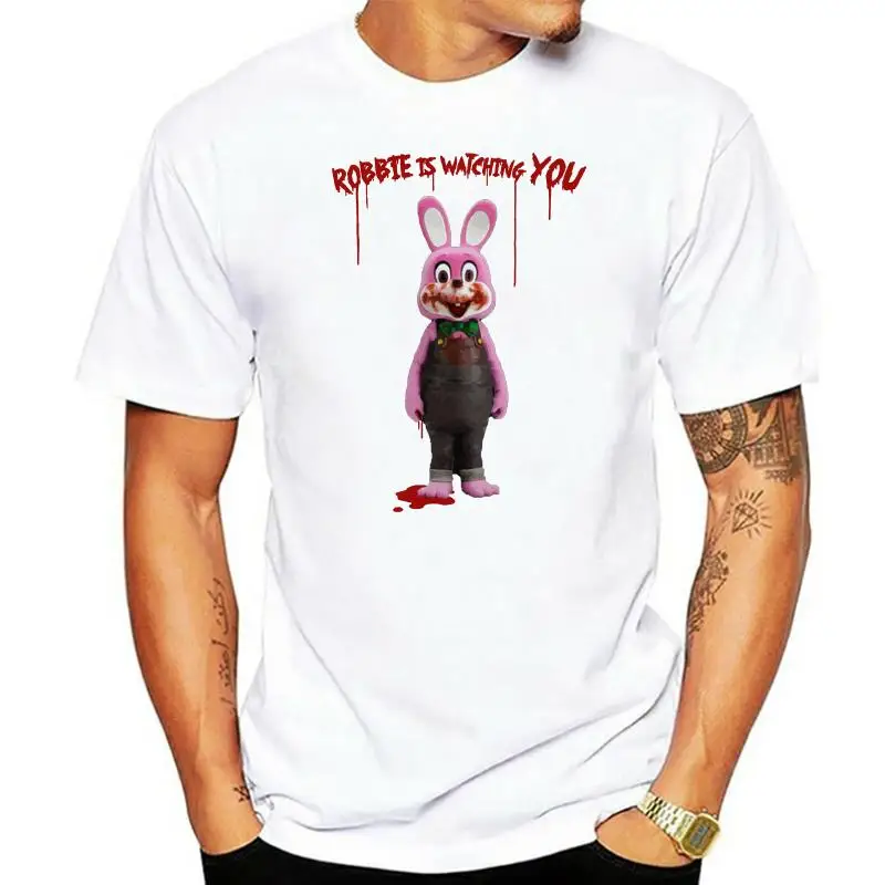 

Xxxxl Robbie Rabbit Tshirt Silent Game Fan Hill Horror Tshirt 4Xl 5Xl Xxxxxl