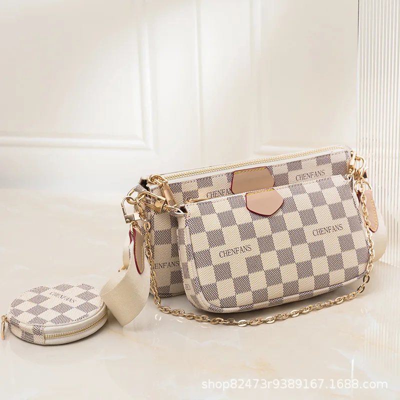 2022 New Arrival Shoulder Underarm Bag for women Three-in-One Wide Strap Crossbody Bag Small Bag Three-Piece Set
2022 New Arrival Shoulder Underarm Bag for women Three-in-One Wide Strap Crossbody Bag Small Bag Three-Piece Set