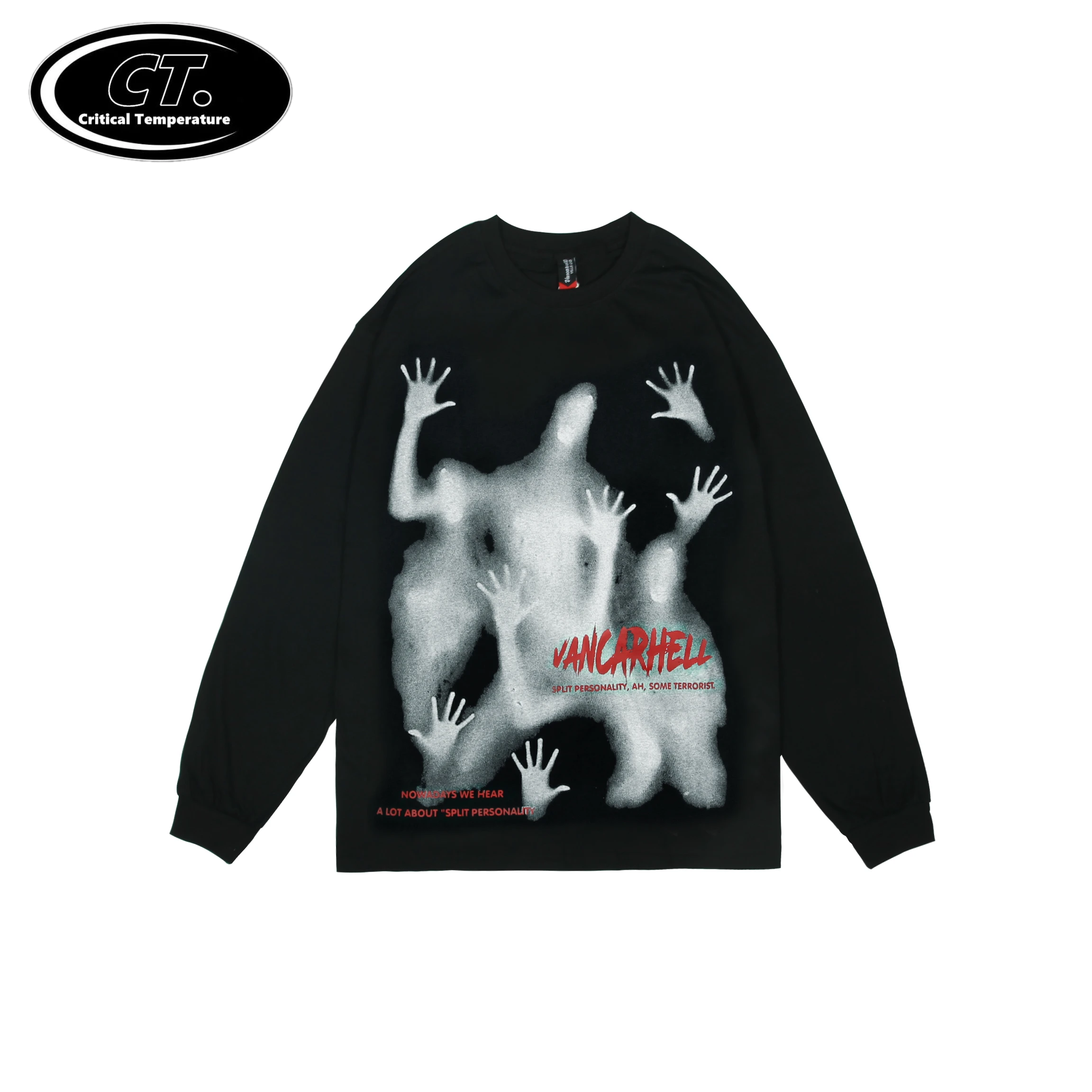 Свитшот мужской в стиле хип-хоп, уличная одежда в стиле Харадзюку, свитшот с графическим принтом, хлопковая Повседневная рубашка без капюшо... 
Свитшот мужской в стиле хип-хоп, уличная одежда в стиле Харадзюку, свитшот с графическим принтом, хлопковая Повседневная рубашка без капюшо...