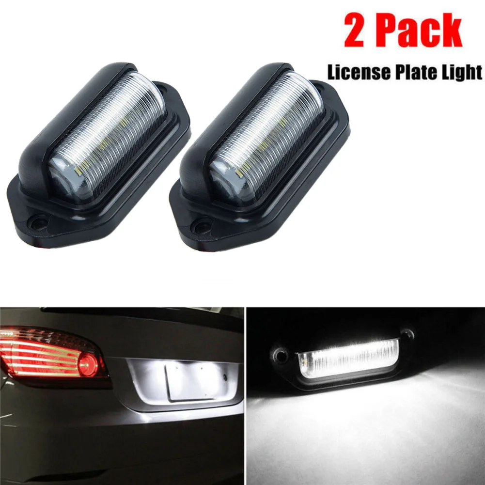 2pcs Waterproof 6 LED 12V License Plate Light Car Boat Truck Trailer Step Lamp License Plate Light Car Truck Trailer Step Light
2pcs Waterproof 6 LED 12V License Plate Light Car Boat Truck Trailer Step Lamp License Plate Light Car Truck Trailer Step Light