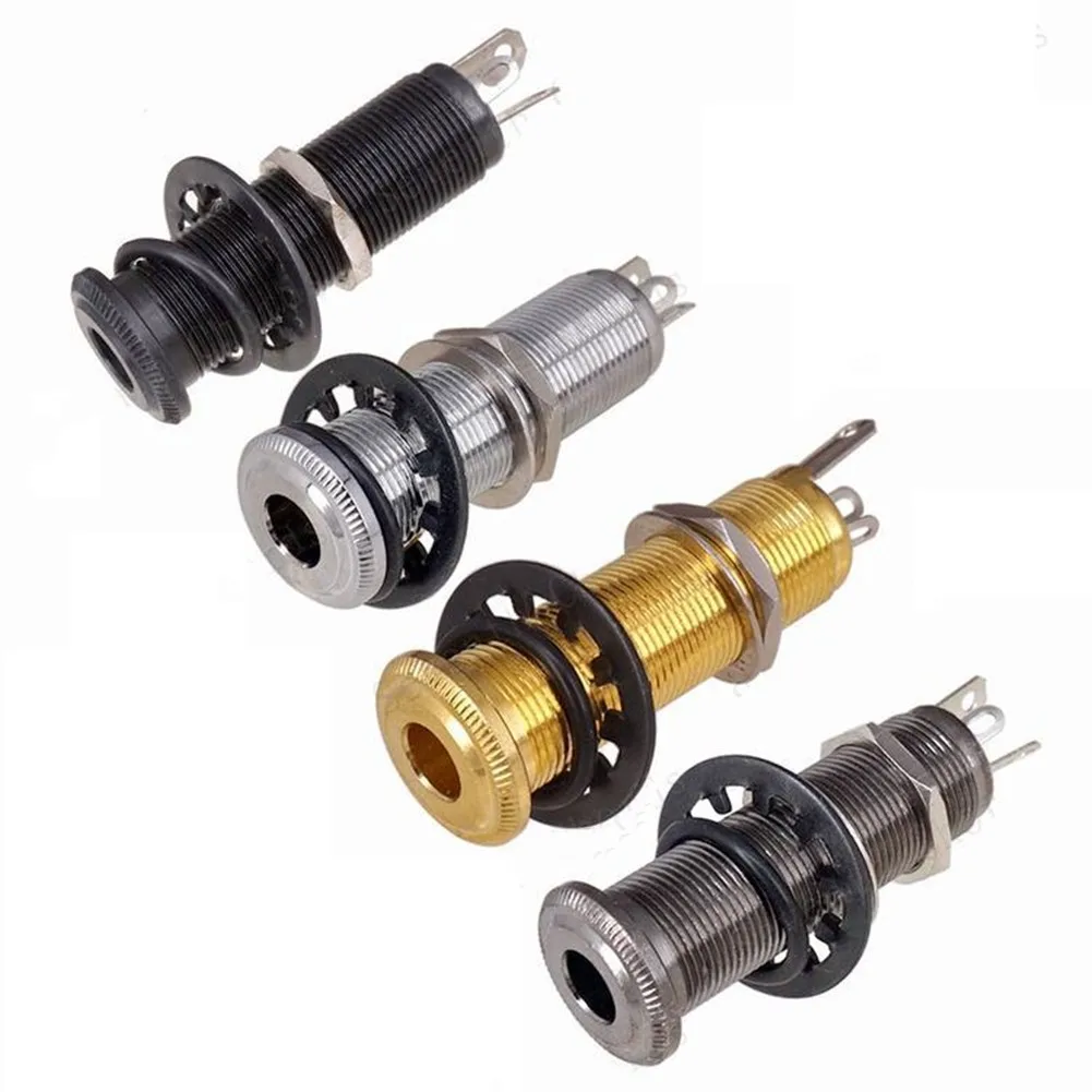 Electric Guitar Bass Parts 6.35mm Stereo Anti-Noisy Output Input 1/4 Inch Jack Socket Plug High Sensitivity Durable Reliable
Electric Guitar Bass Parts 6.35mm Stereo Anti-Noisy Output Input 1/4 Inch Jack Socket Plug High Sensitivity Durable Reliable