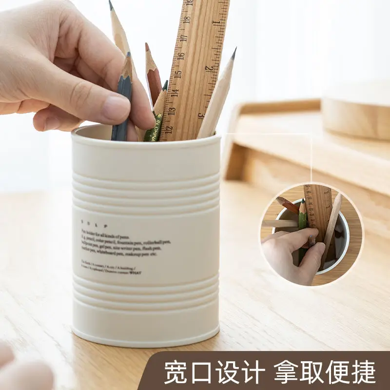 2021 New Cute Stationery Plastic Transparent Frosted Round Pen Holder Students Supplies Pencil Holders Gifts Desk Storage
2021 New Cute Stationery Plastic Transparent Frosted Round Pen Holder Students Supplies Pencil Holders Gifts Desk Storage