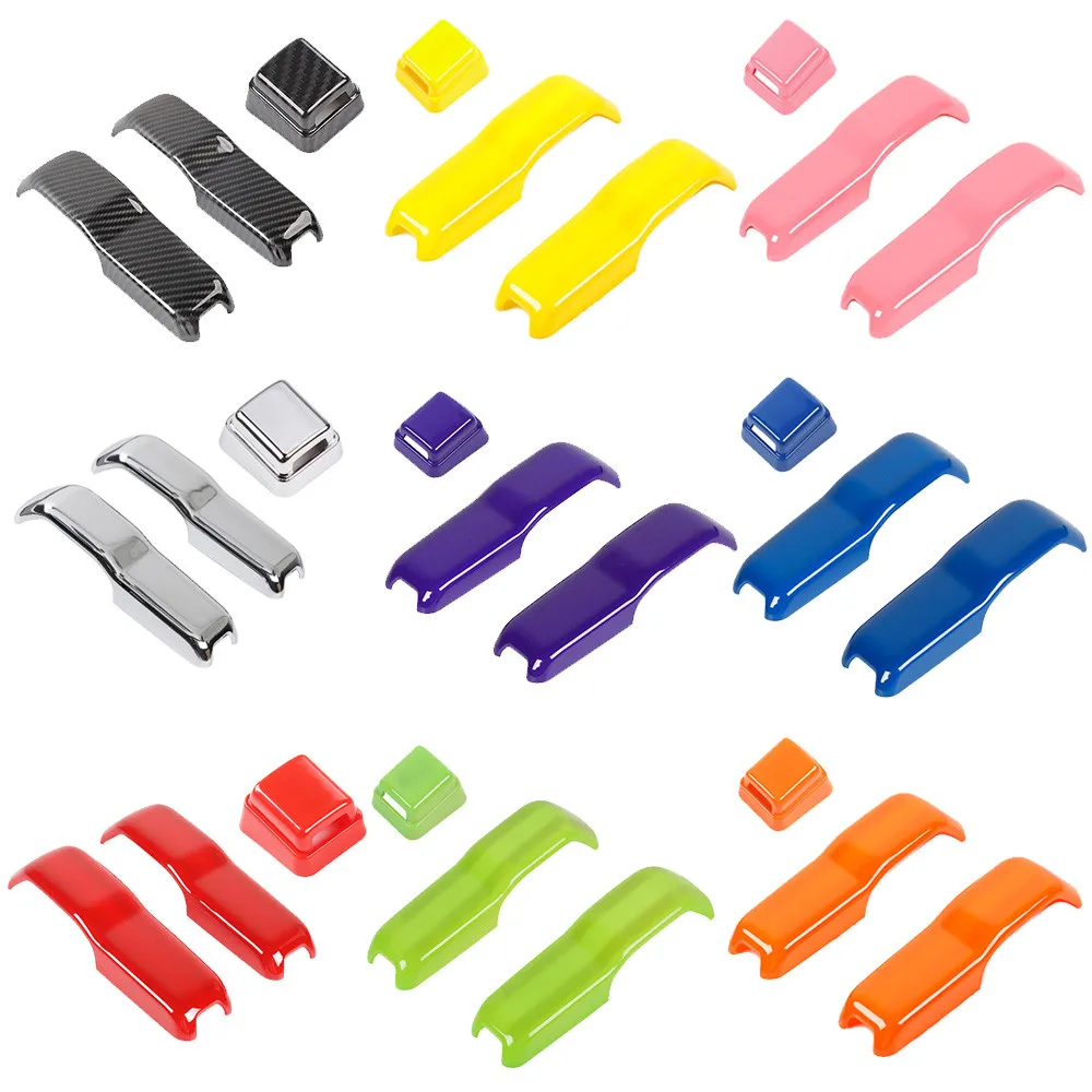 Fit for Jeep Wrangler JL 2018-2021 ABS Front Engine Hood Hinge & Rear Wiper Nozzle Cover Decorative Trim 3PCS Car Accessories
Fit for Jeep Wrangler JL 2018-2021 ABS Front Engine Hood Hinge & Rear Wiper Nozzle Cover Decorative Trim 3PCS Car Accessories