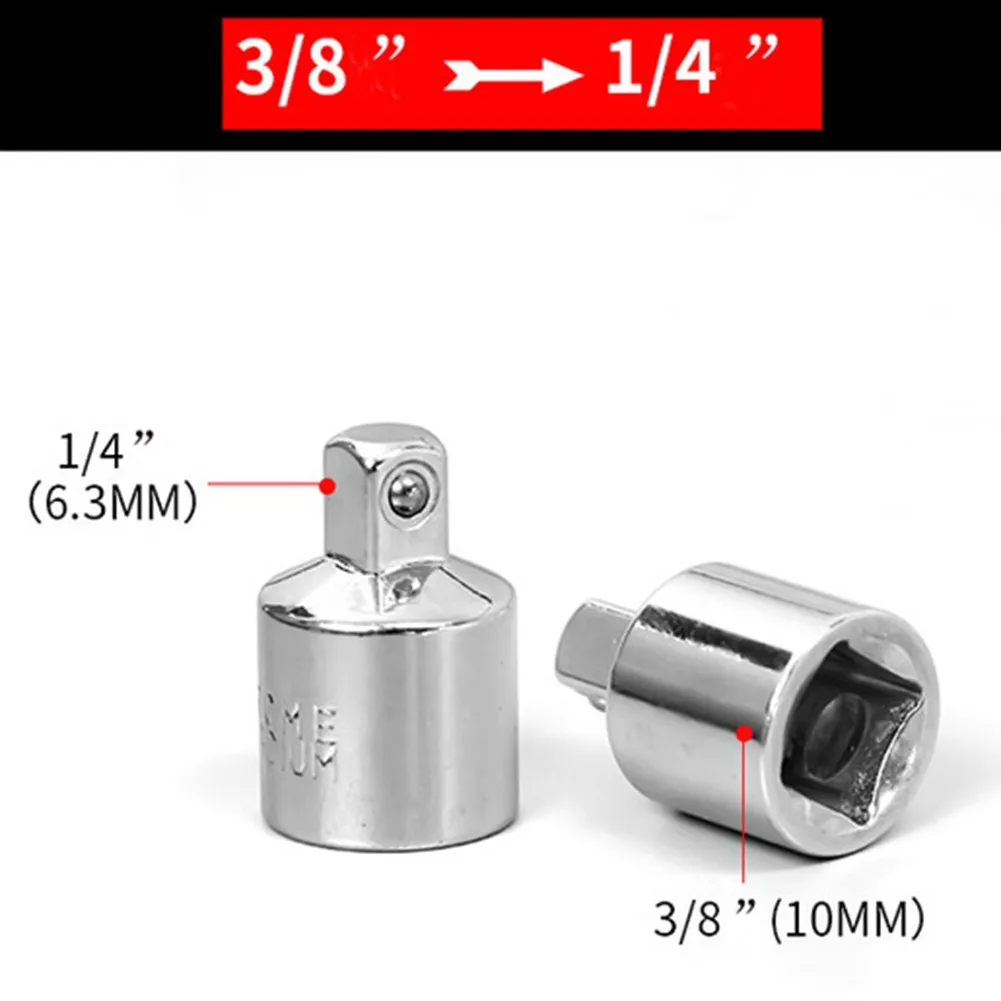 3pcs Hand Tool Ratchet Wrench Adapter 1/4" 3/8" 1/2" Wrench Sleeve Drive Socket Converter 1/4 1/2 Square Hole
3pcs Hand Tool Ratchet Wrench Adapter 1/4" 3/8" 1/2" Wrench Sleeve Drive Socket Converter 1/4 1/2 Square Hole