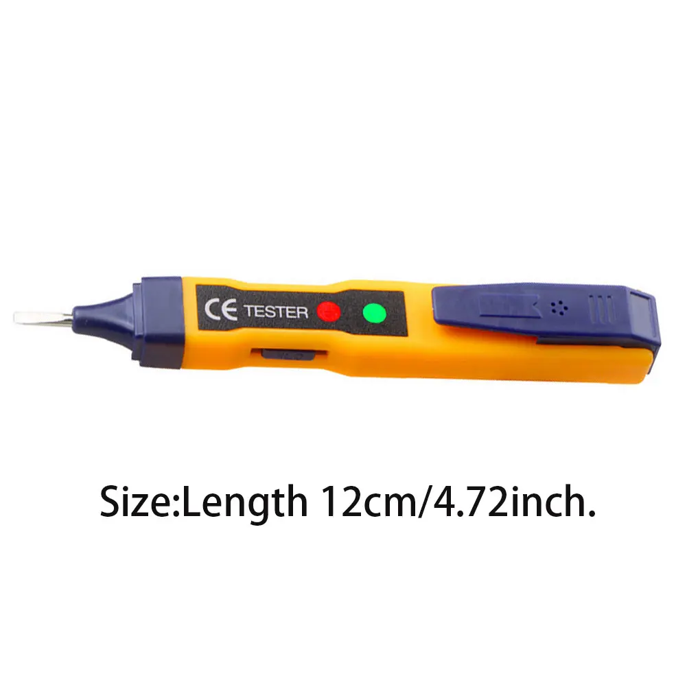 AC/DC Voltage Meter Electric Compact Pen 60V Voltage Battery Test Pencil Non-contact Voltage Detector Non-contact Inductive
AC/DC Voltage Meter Electric Compact Pen 60V Voltage Battery Test Pencil Non-contact Voltage Detector Non-contact Inductive