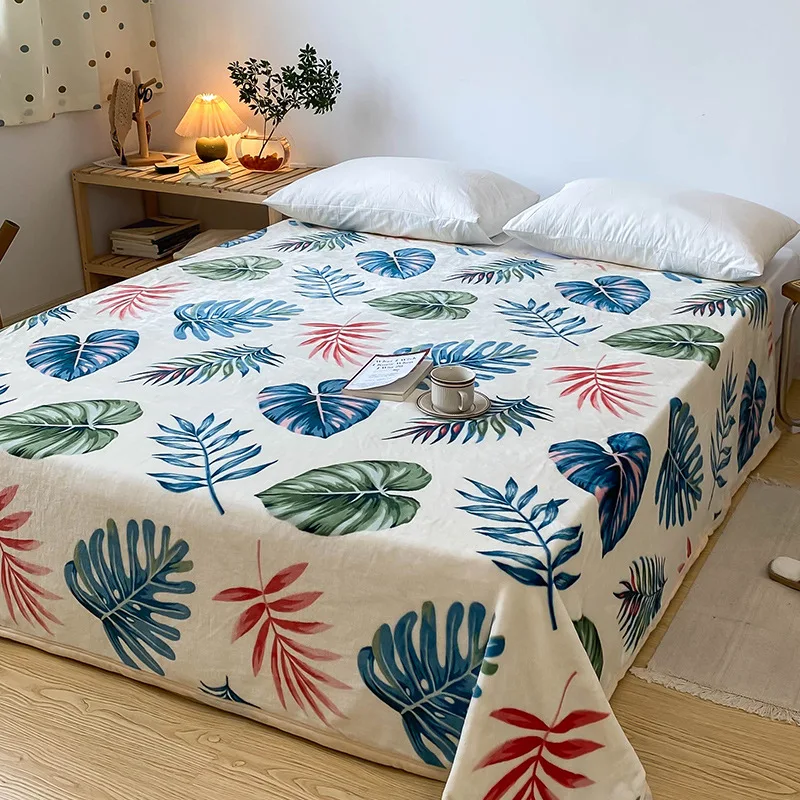 Rainforest Style Bedspread Twin King Size Leaves Print Bed Cover Double Bed Crystal Velvet Skin-friendly Blanket Sheet Adults
Rainforest Style Bedspread Twin King Size Leaves Print Bed Cover Double Bed Crystal Velvet Skin-friendly Blanket Sheet Adults