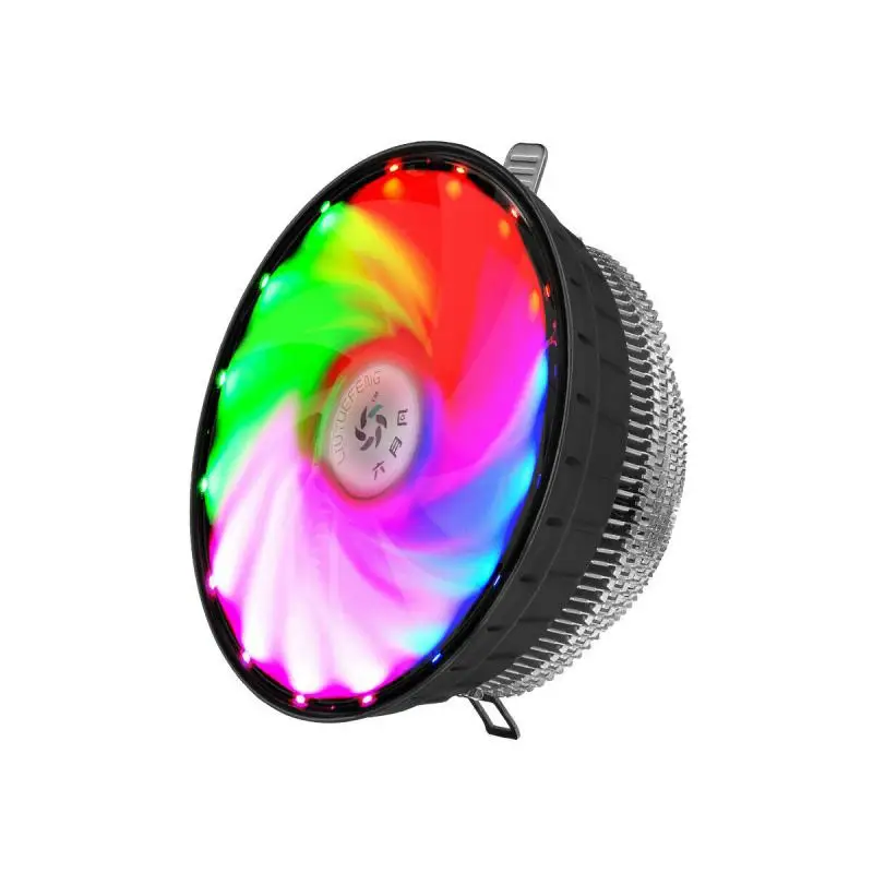 

CPU Cooler Radiator Air Cooling 3PIN DIY Computer Fan RGB LED For Intel LGA 1156 1155 1151 1150 775 AMD AM3 AM2+ FM2 FM1