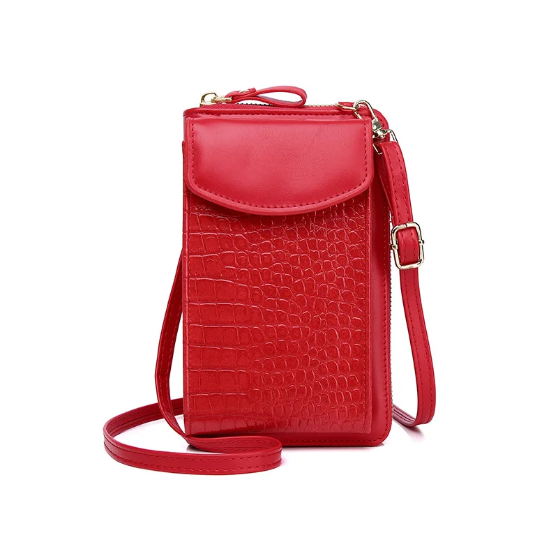 Mobile Phone Bag Ladies New Multifunctional Messenger Bag Vertical Cover Type Single-shoulder Crocodile Pattern Coin Purse
Mobile Phone Bag Ladies New Multifunctional Messenger Bag Vertical Cover Type Single-shoulder Crocodile Pattern Coin Purse