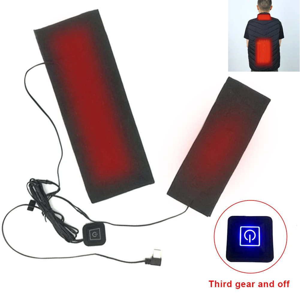 Carbon Fiber Heating Pad USB Heating Film Three-level Adjustable Temperature Infrared Heat Mat Winter Warm Arm Waist Heat Glove
Carbon Fiber Heating Pad USB Heating Film Three-level Adjustable Temperature Infrared Heat Mat Winter Warm Arm Waist Heat Glove