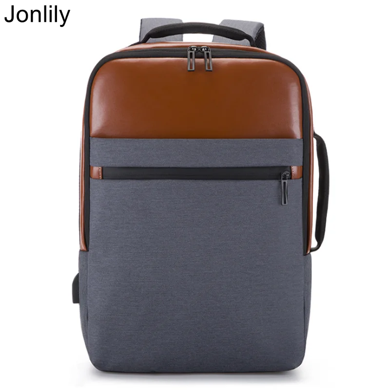 Мужской Дорожный рюкзак Jonlily для ноутбука, винтажный деловой Повседневный школьный рюкзак для подростков с USB-портом для зарядки-KG367
Мужской Дорожный рюкзак Jonlily для ноутбука, винтажный деловой Повседневный школьный рюкзак для подростков с USB-портом для зарядки-KG367