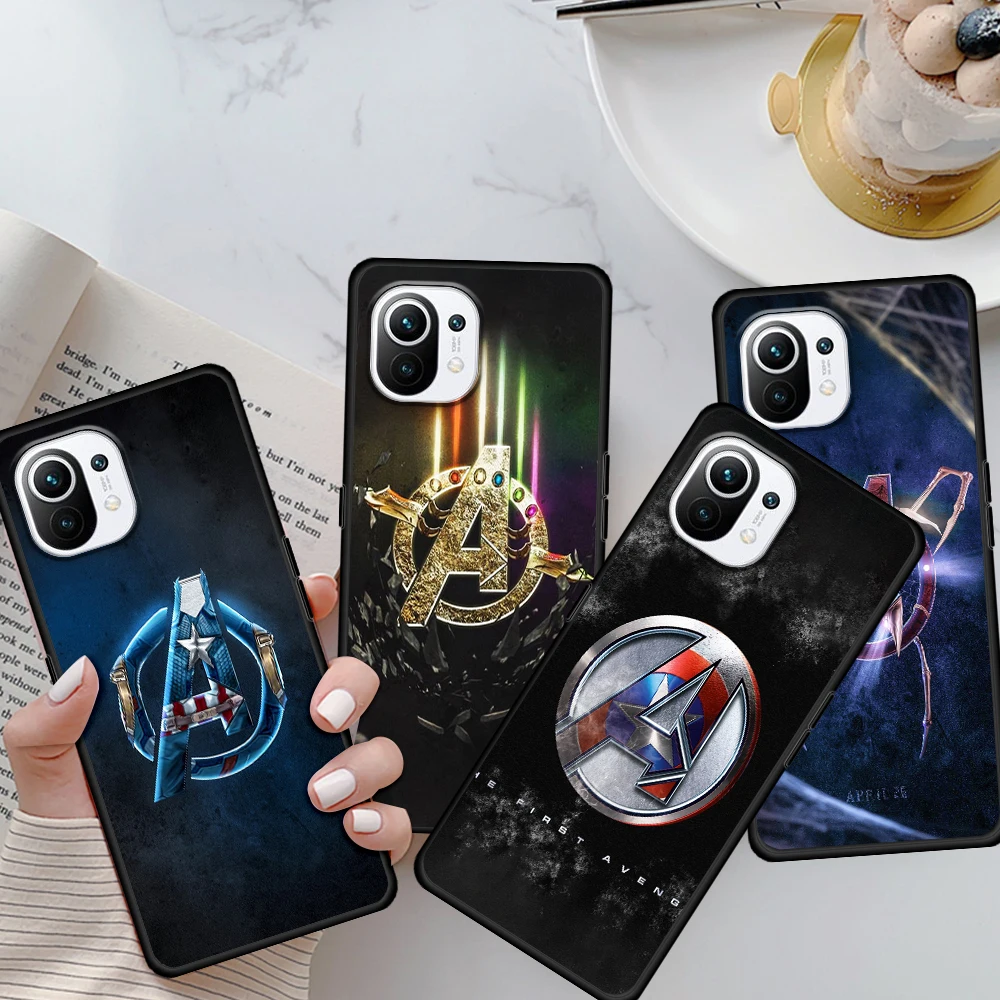 Marvel Avengers logo For Xiaomi Mi 11T 10T 11 10 Ultra Lite Note10 9 9T SE 8 Pro A3 5G Silicone Black Phone Case
Marvel Avengers logo For Xiaomi Mi 11T 10T 11 10 Ultra Lite Note10 9 9T SE 8 Pro A3 5G Silicone Black Phone Case