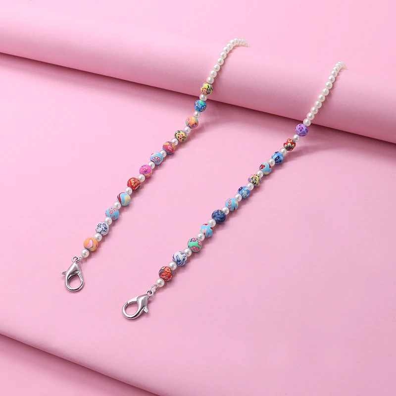 1PC Fashion Chic Acrylic Sunglasses Chain Multicolor Geometric Beaded Face Mask Lanyards Non-slip Glasses Chain Eyewear Cord
1PC Fashion Chic Acrylic Sunglasses Chain Multicolor Geometric Beaded Face Mask Lanyards Non-slip Glasses Chain Eyewear Cord