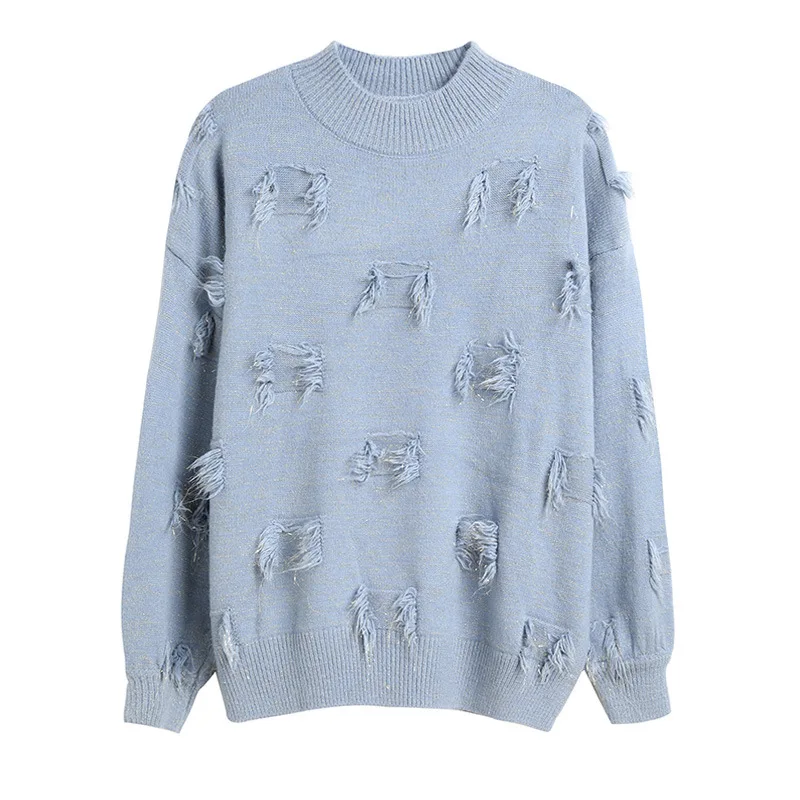 Fannic Winter Fashion Casual Fashion Loose Thick round Neck Knitted Pullover Sweater Women
Fannic Winter Fashion Casual Fashion Loose Thick round Neck Knitted Pullover Sweater Women