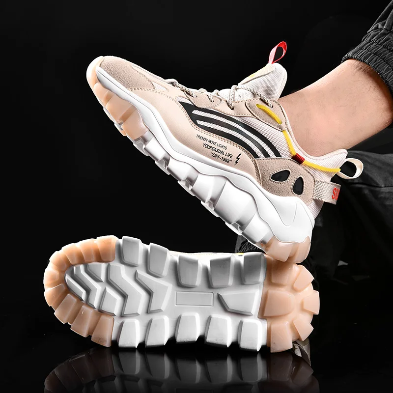 Super Cool Running Shoes For Men Good Quality Mens Sneakers Luxury Brand Outdoor Sports Men Shoes Thick Soled Man Gym Shoe
Super Cool Running Shoes For Men Good Quality Mens Sneakers Luxury Brand Outdoor Sports Men Shoes Thick Soled Man Gym Shoe
