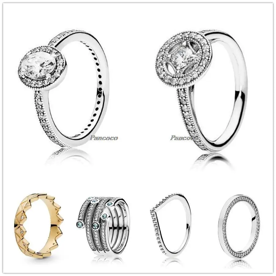 Authentic 925 Sterling Silver Ring Pave Allure With Crystal Rings For Women Wedding Party Gift Europe Fashion Jewelry
Authentic 925 Sterling Silver Ring Pave Allure With Crystal Rings For Women Wedding Party Gift Europe Fashion Jewelry