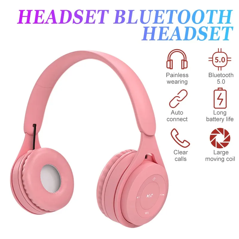 Wireless Earphones Stereo Wireless Bluetooth Headset Portable Cordless Headphone support FM Radio TF Card with MIC for Phone
Wireless Earphones Stereo Wireless Bluetooth Headset Portable Cordless Headphone support FM Radio TF Card with MIC for Phone