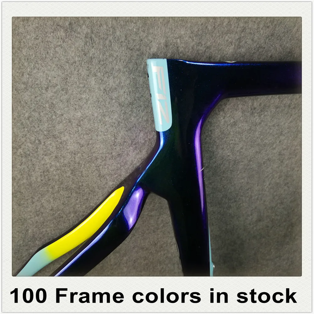 T1100 1K F12 Frame Chameleon Color Carbon Road Bike Frames Bicycle Frameset + F12 Handlebar Ship XDB UPS DPD For EU
T1100 1K F12 Frame Chameleon Color Carbon Road Bike Frames Bicycle Frameset + F12 Handlebar Ship XDB UPS DPD For EU