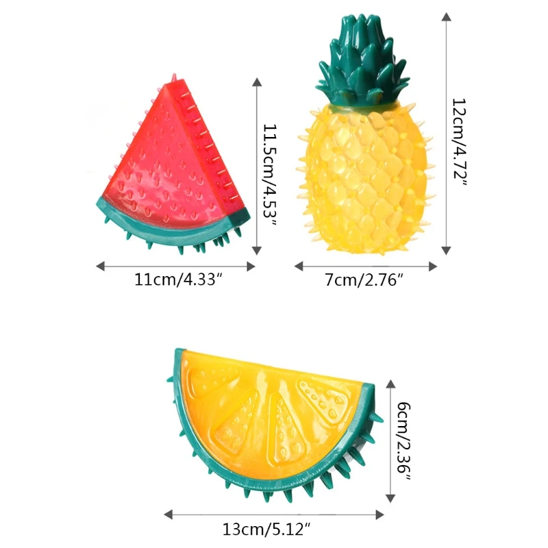 1 Set Pet Fruit Shaped Balls Dog Teeth Grinding Toys Interactrive Toys
1 Set Pet Fruit Shaped Balls Dog Teeth Grinding Toys Interactrive Toys