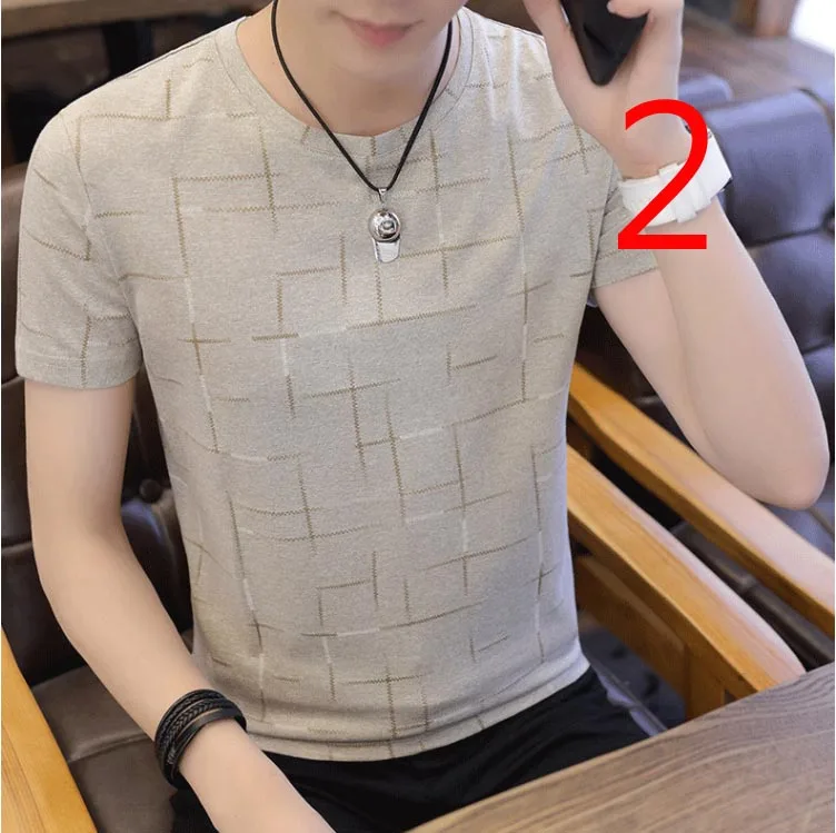 2019 new shirt men's short-sleeved t-shirt Korean version of the trend of self-cultivation youth cotton casual wild compassiona
2019 new shirt men's short-sleeved t-shirt Korean version of the trend of self-cultivation youth cotton casual wild compassiona