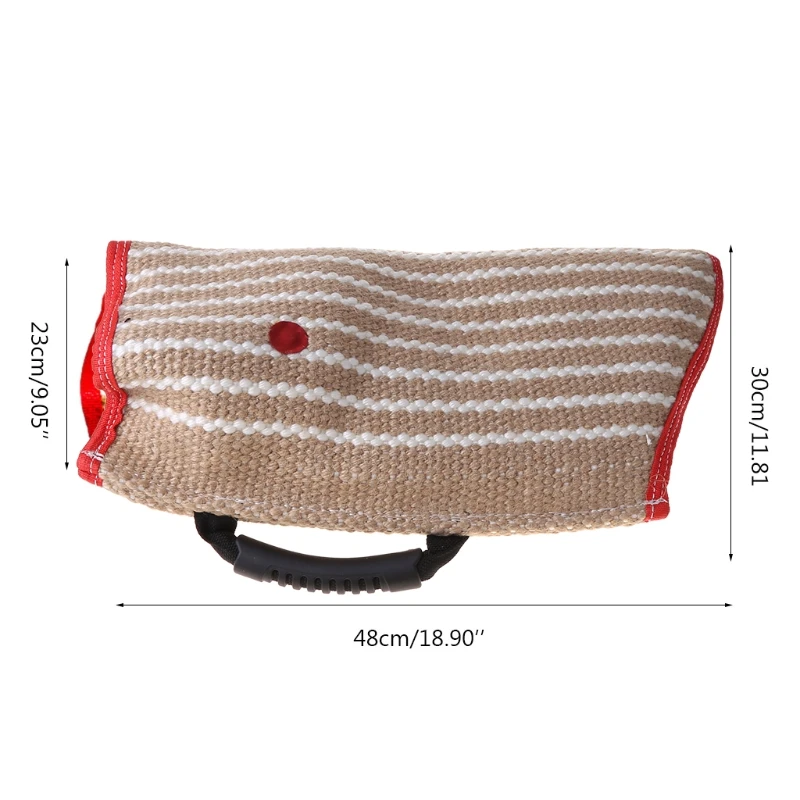 Durable Dog Bite Sleeve Strong Jute Training Equipment for Medium Large Dogs
Durable Dog Bite Sleeve Strong Jute Training Equipment for Medium Large Dogs