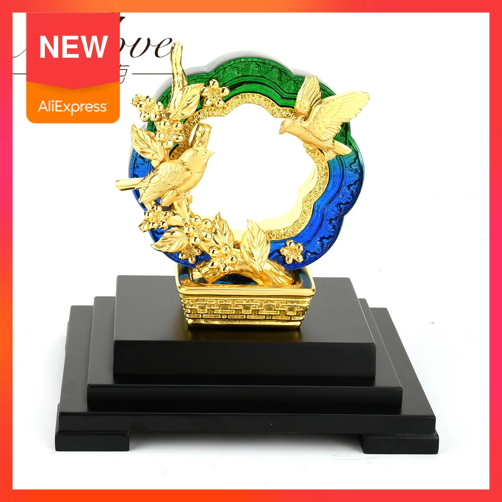 Creative Magpie birds Lucky statue Gold Foil Crafts Lucky Fortune Wealth Ornament TV Wine cabinet Feng shui Home decoration
Creative Magpie birds Lucky statue Gold Foil Crafts Lucky Fortune Wealth Ornament TV Wine cabinet Feng shui Home decoration
