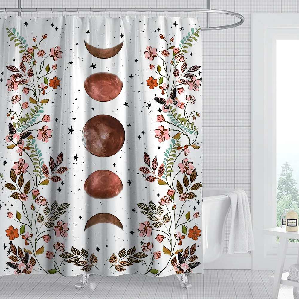 High Quality Digital Print Flower Pattern Shower Curtains 2021 Waterproof 180x180cm Home Bathroom Curtains rideau de douche T646
High Quality Digital Print Flower Pattern Shower Curtains 2021 Waterproof 180x180cm Home Bathroom Curtains rideau de douche T646