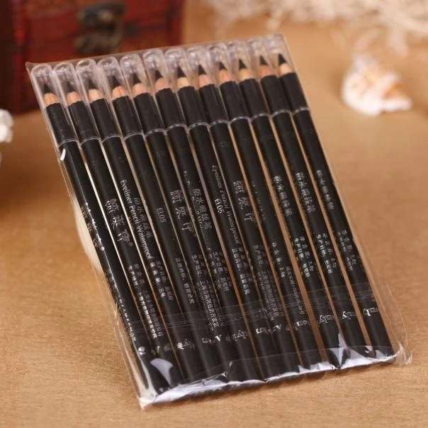 2PC Black Brown Eyeliner Pencil Soft Natural Eye Brow Pencil Waterproof No blooming eyes Beauty Cosmetic Tool
2PC Black Brown Eyeliner Pencil Soft Natural Eye Brow Pencil Waterproof No blooming eyes Beauty Cosmetic Tool