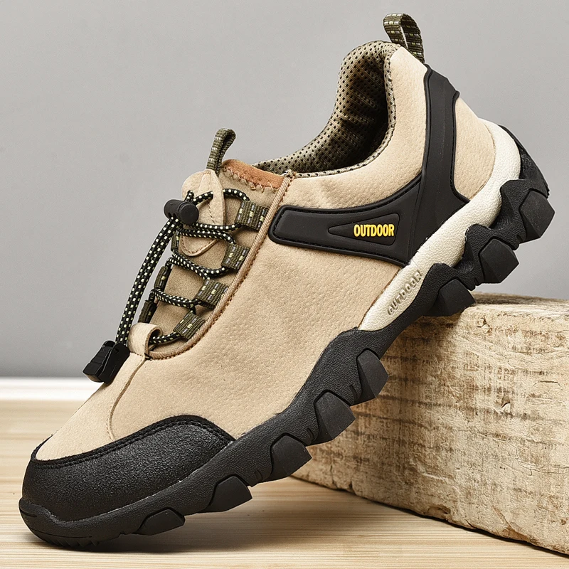 Туфли мужские для скалолазания, модные износостойкие, на толстой нескользящей подошве, для походов и отдыха, повседневная обувь для охоты
Туфли мужские для скалолазания, модные износостойкие, на толстой нескользящей подошве, для походов и отдыха, повседневная обувь для охоты