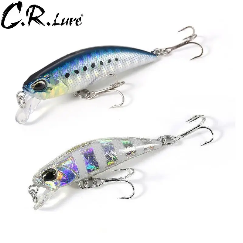 1pcs Fishing lure 48mm 4.3g Sinking Minnow bait Wobbler Swimbait Jerkbait fit trout bass pike seabass | Спорт и развлечения