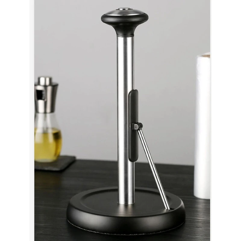 Paper Towel Rack,Standing Stainless Steel Paper Roll Holder,with Base and Tension Arm,for Kitchen/Dining Table/Bathroom
Paper Towel Rack,Standing Stainless Steel Paper Roll Holder,with Base and Tension Arm,for Kitchen/Dining Table/Bathroom