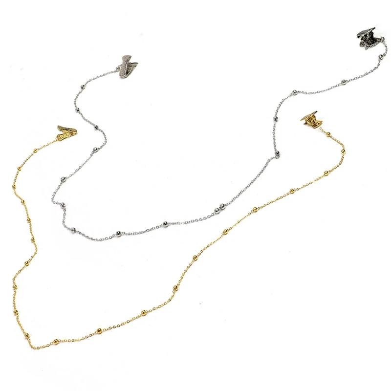 1 PC Glasses Chains Reading Glasses Chain Metal Beaded Neck Holder Vintage Glasses Holder Lanyards Alloy Chain Glasses Dropship
1 PC Glasses Chains Reading Glasses Chain Metal Beaded Neck Holder Vintage Glasses Holder Lanyards Alloy Chain Glasses Dropship