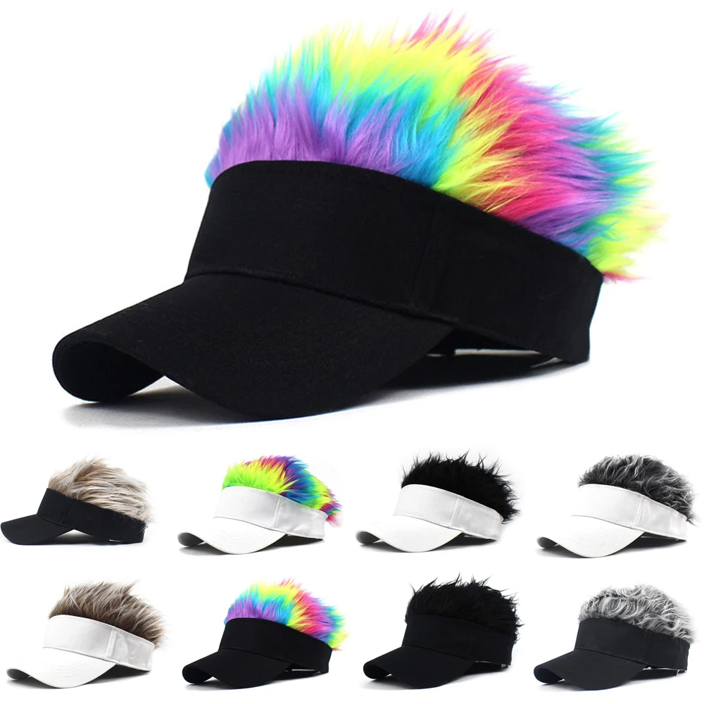 Women/Men's Hats Unisex Casual Outdoor Sports Golf Cap Sun Wig Fake Hair Hat Fashion Cool Cap Male Female Women/Men's Hat
Women/Men's Hats Unisex Casual Outdoor Sports Golf Cap Sun Wig Fake Hair Hat Fashion Cool Cap Male Female Women/Men's Hat