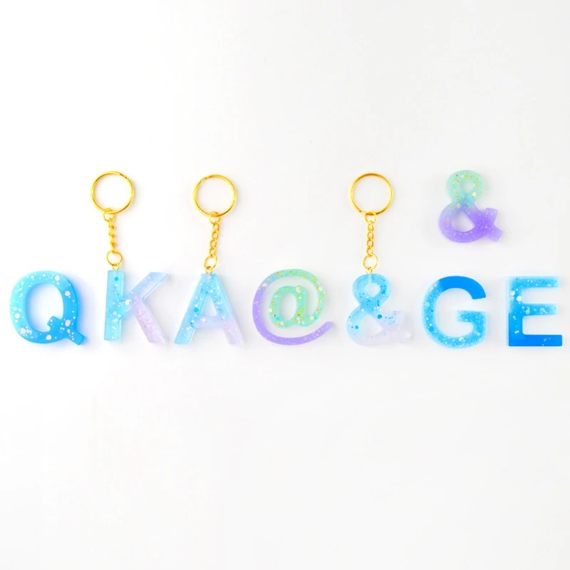 English Letter Pendant Resin Mold 26pcs Alphabet Letter Silicone Casting Mold
English Letter Pendant Resin Mold 26pcs Alphabet Letter Silicone Casting Mold